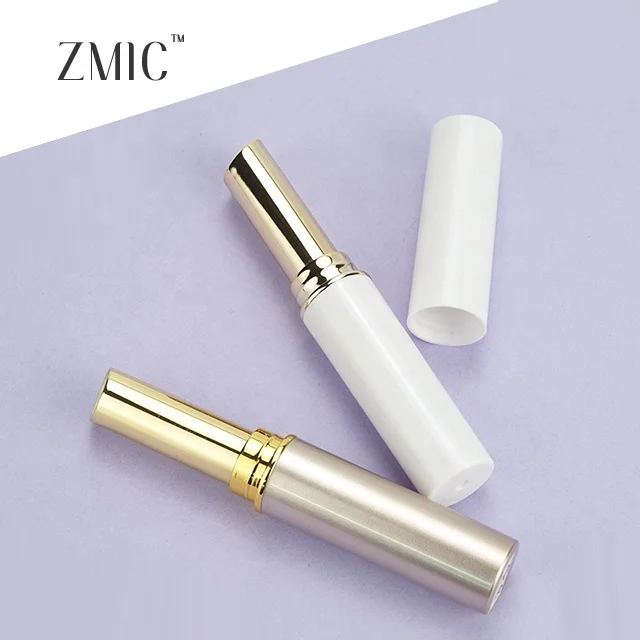 Guangdong slim lipstick pen container metal gold white lipstick tubes manufacturers