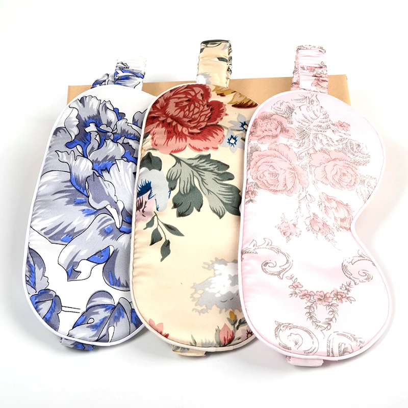 Top Quality Ladies Blindfold Silk Eye mask Sleep Silk Eyemask