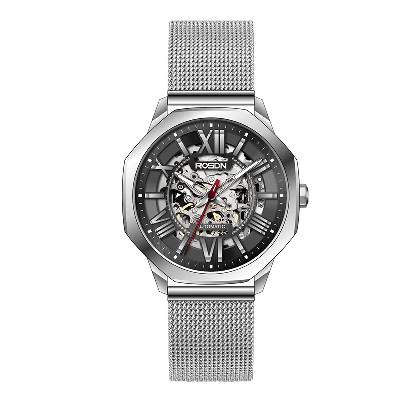 Custom Luxury Watches Automatic Mechanical 5 BAR Mechanical Watches Wrist For Men Mechanical Watches Mens
