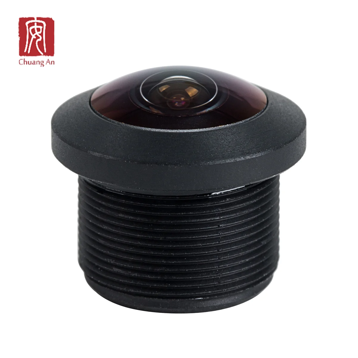 Камера видеонаблюдения «рыбий глаз» M12, объектив 1/3 дюйма, 0,98 мм, 5 МП, F2.8, 225 градусов, для камеры видеонаблюдения 360, IP-камера безопасности