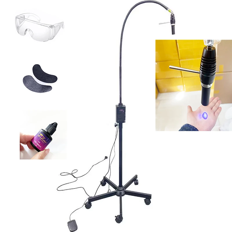 Wholesale UV Led Lamp For Lash Extensions Fast Drying Glue UV Lash Extension Glue Light Eyelash Salon Curing UV Lash Lamp
