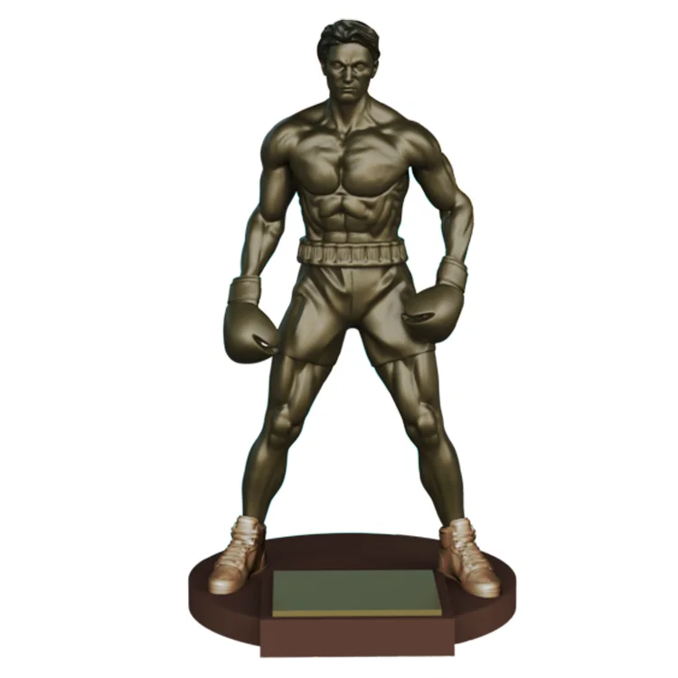 Эксклюзивные фигурки из смолы для наград чемпионата с креативным 3D-дизайном и сувенирными украшениями полимерный боксерский трофей