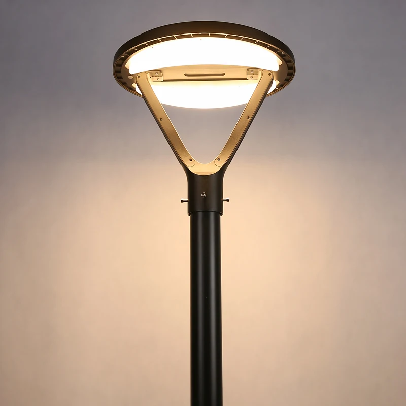 DAWN 3M 4M solar garden light solar powered street outdoor LED led garden lamp