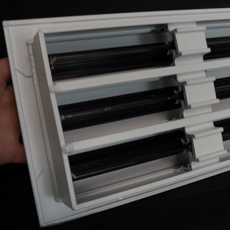 Linear Slot Diffuser air conditioner adjustable length duct covers exhaust linear grille slot diffuser
