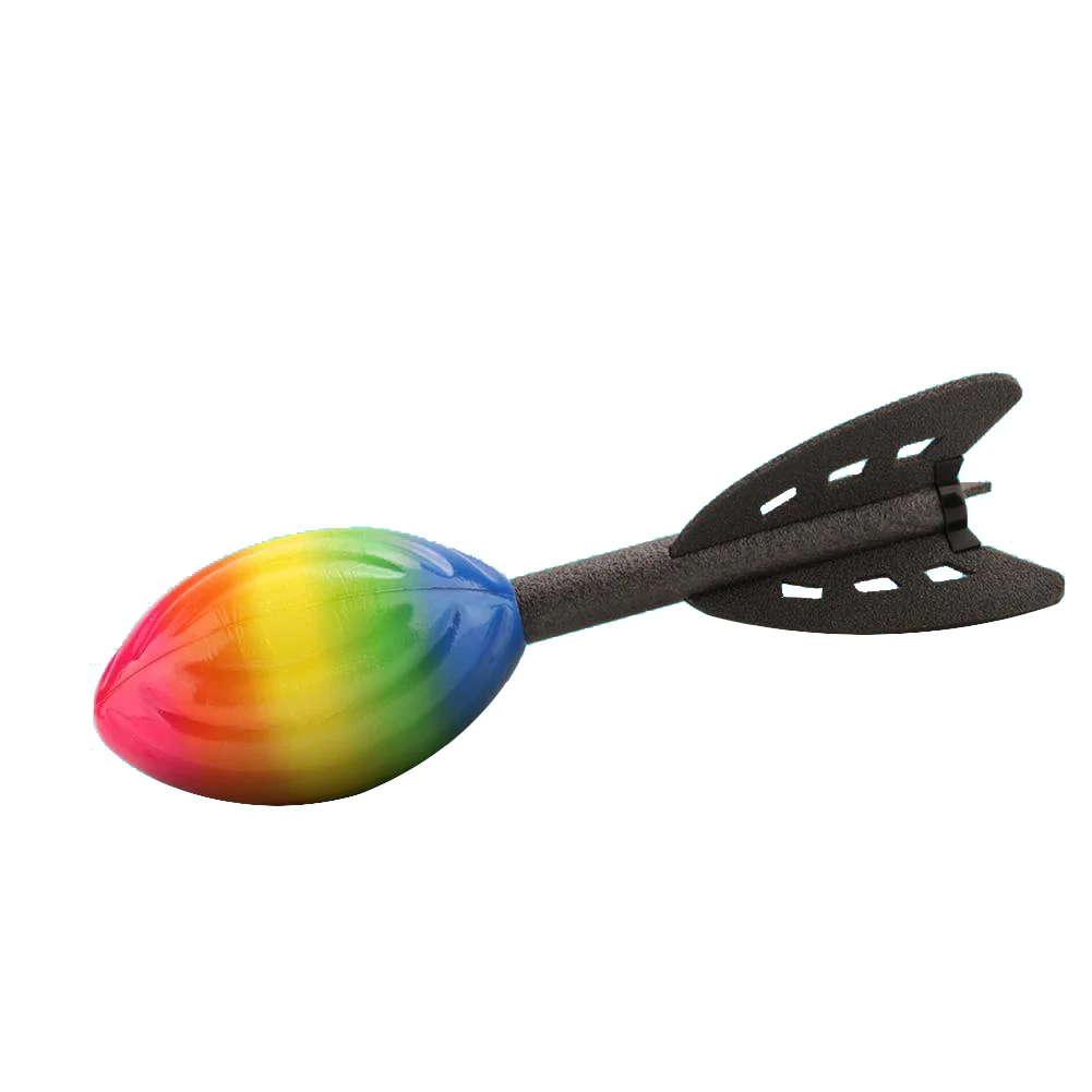 Factory Custom Children Throw Rocket Toy Classic Soft Foam Darts Ball Long Distance Integrative Fun Throwing Torpedo Game Toy