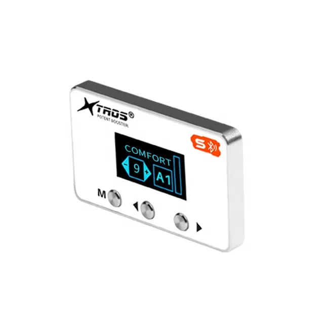 TROS pedal commander with phone app reduce throttle delay for 4X4 vehicles