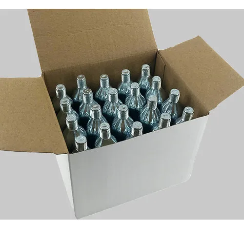 24gram co2 cylinder with 1/2thread 24 gram co2 threaded cartridge for life vest jacket