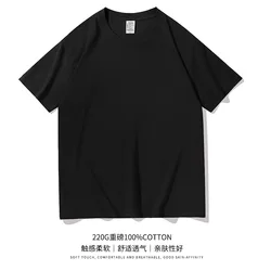 Cheap Manufacture Blank Round Crew Neck Coton Heavyweight Thick Summer Oversize Unisex T-Shirt T Shirt Tshirt Tee For Man Woman