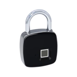 Lock bags finger print lock body portable cable electronic lock padlocks