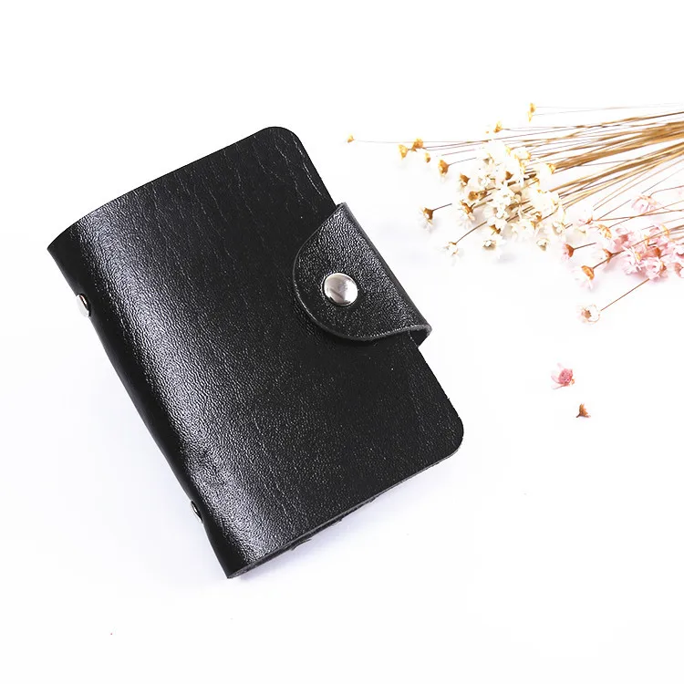 Customizable LOGO PU card cover multi-card document package anti-degaussing credit card document package Creative gift