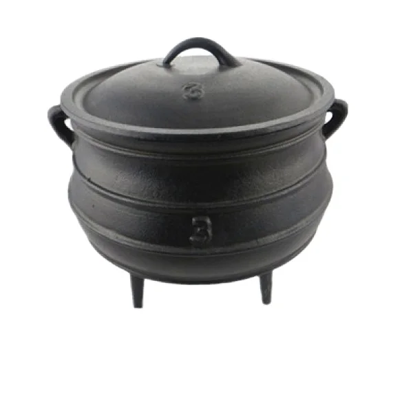 
Wholesale dutch oven cast iron with three leggs 