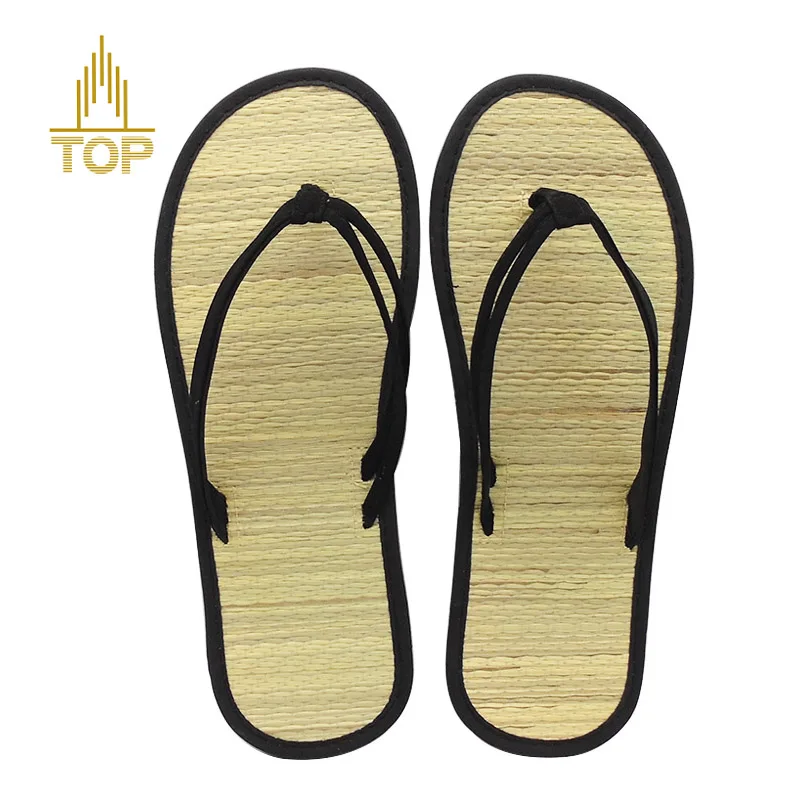 Одноразовые экологически чистые тапочки для отелей, биоразлагаемые бамбуковые тапочки