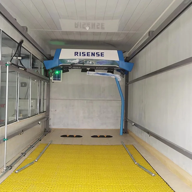 Risense non-contact touchless car wash machine with air dryer and lava shampoo