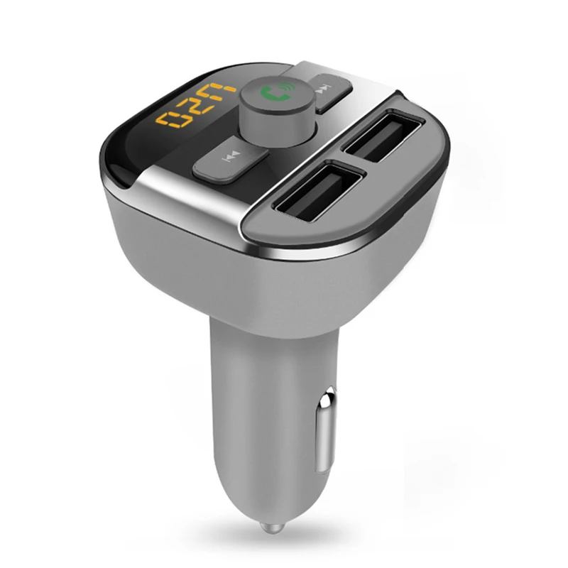 Dropshipping  BT20 Dual USB Car Charger BT FM Transmitter