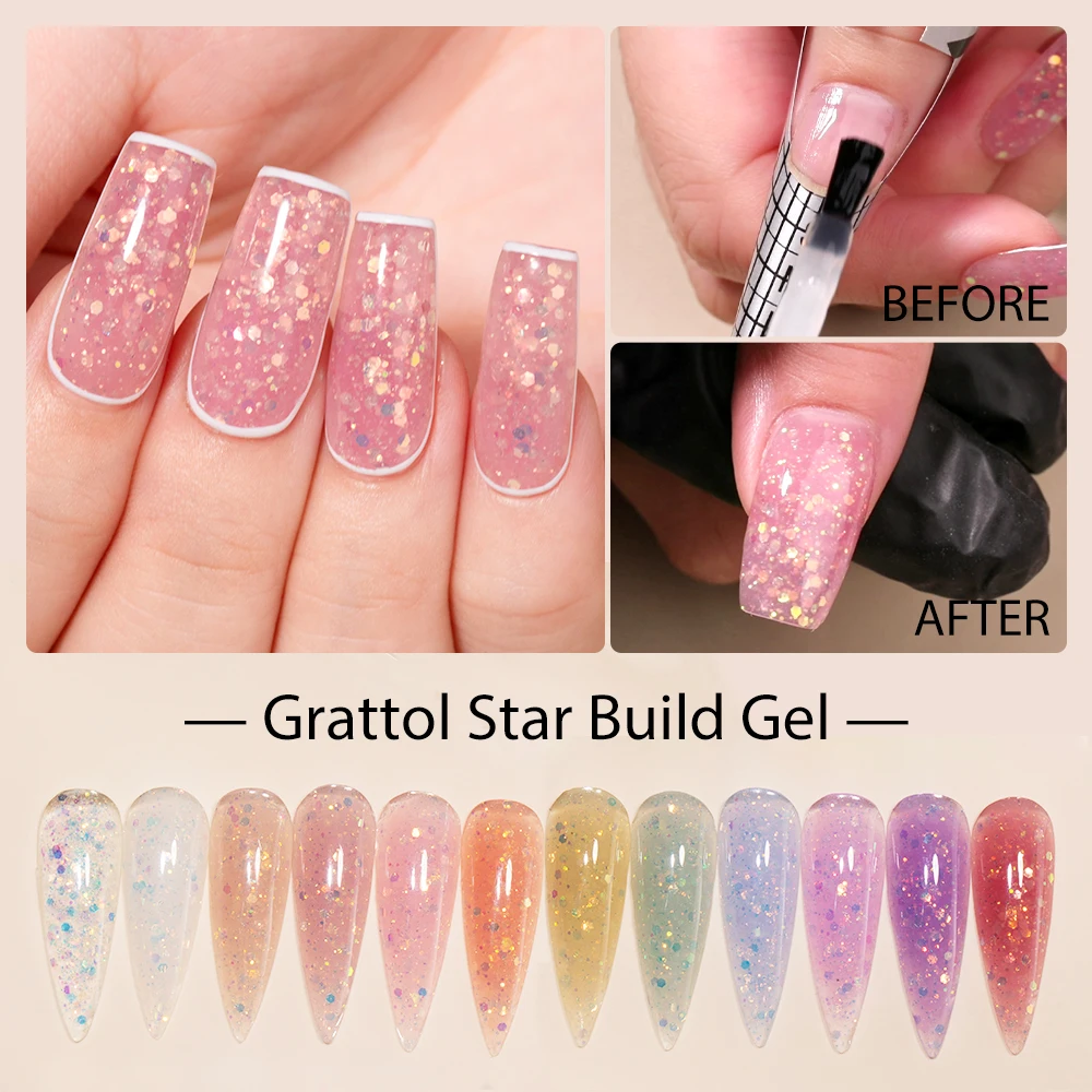 Caixuan Grattol Star Build Gel  Bulk Capacity OEM/ODM Build Gel