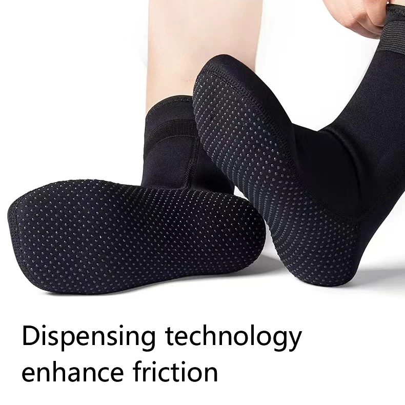 neoprene yellow swimming socks  Fast Drying Comfortable Breathable Swimming Snorkeling Wetsuit 5mm 3mm Neoprene Socks diving