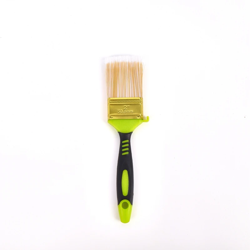 High Quality1/2/3inch Flat Paint Brushes  Soft Rubber Plastic Handle