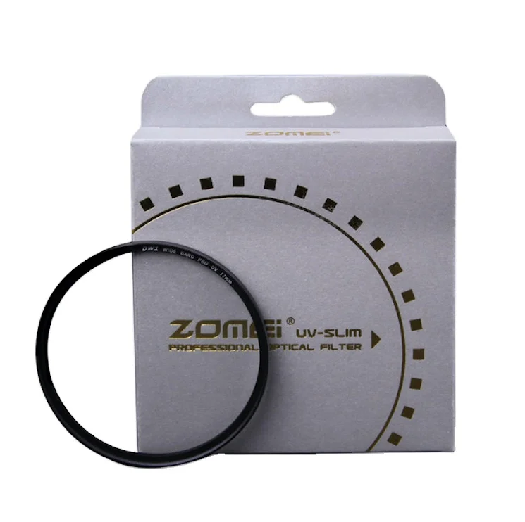 
Amazon Hot Sale ZOMEI Ultraviolet Ultra-thin Filter Digital Camera Filter Canon Nikon Lens Protection Filter 