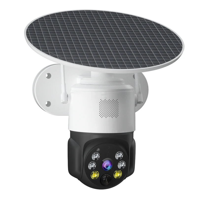 Wifi Camera 8W Solar Panel PTZ Camera Outdoor waterproof 2MP PIR Alarm Motion Detect CCTV Security Camera SD Card