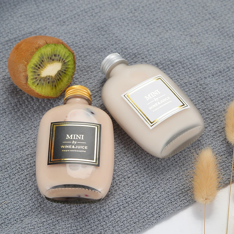 
Factory Made Juice Bottle Labels Vodka Glass Bottle Glass Bottle 250 Ml Beverage 