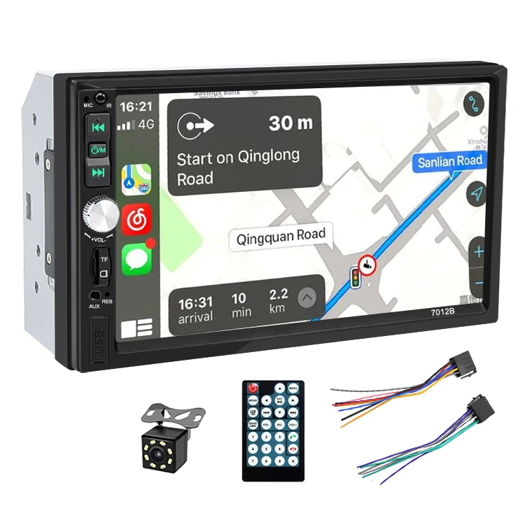 Горяч-продавая 7 дюймов HD TFT автомобильный стерео с Gps GPS ТВ/Аудио/BT USB SD и т. д. Функции для всех автомобилей/7 монитор