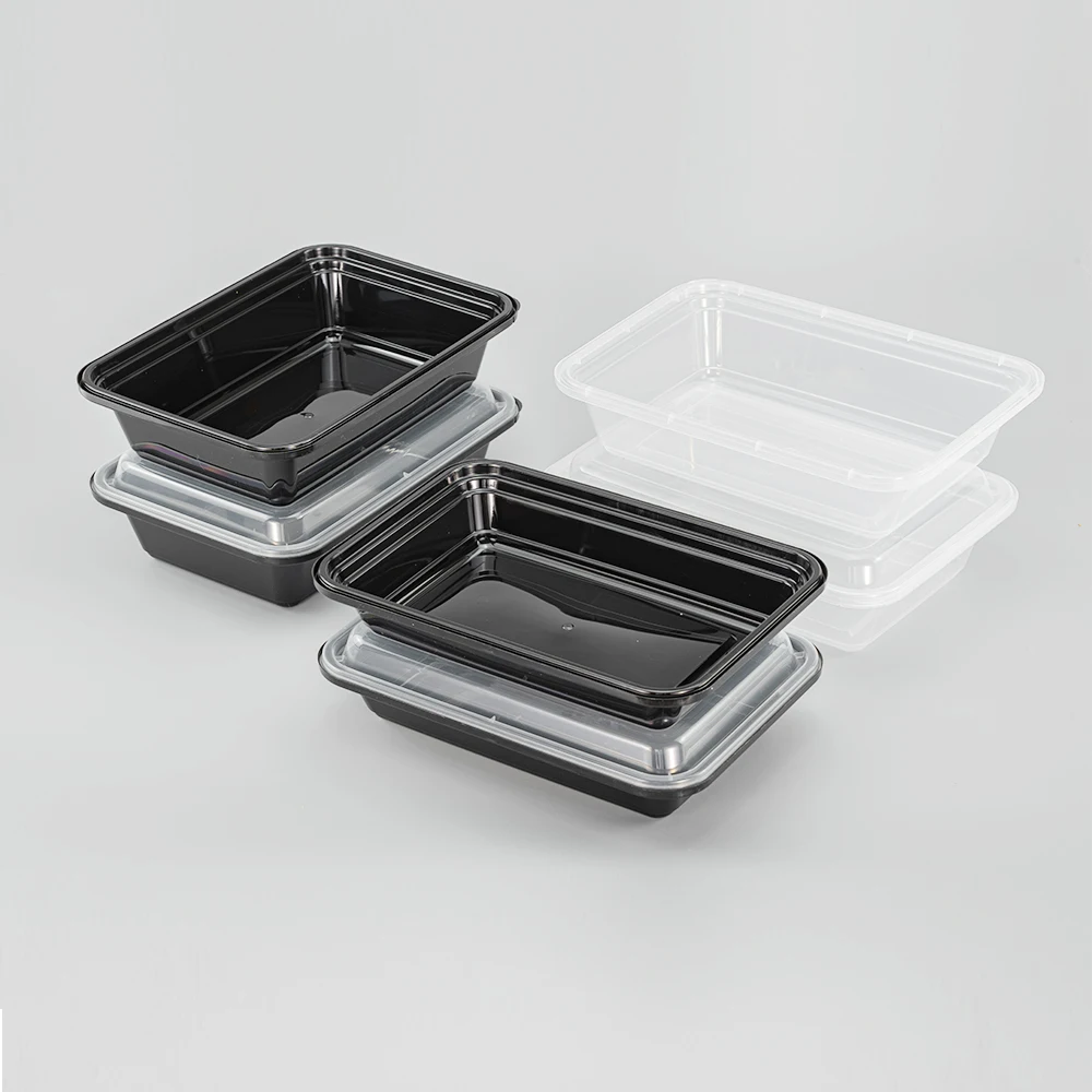 Professional design disposable tamper resistant meal prep lock lid deli food containers plastic seal
