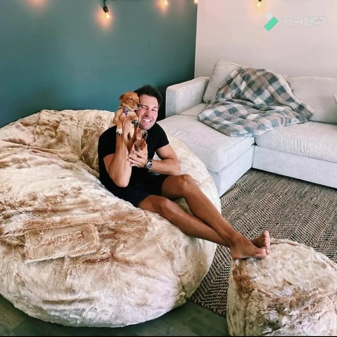 2021 Wholesale Home Chair Lazy Bed Living Room Bean Bag Sofa