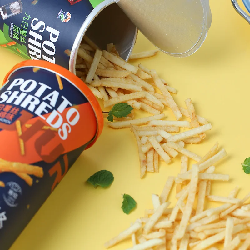 JIUR New Flavors Chicken Flavored Potato Shreds casual influencer exploding snacks for sale