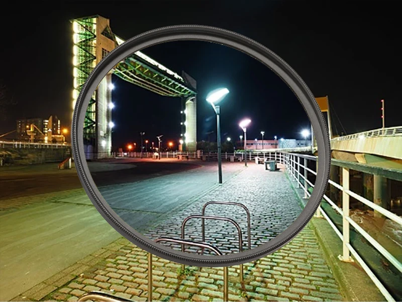 37mm 58mm 67mm 77mm 82mm Screw-in Nano-coated night Camera Filter Made in China for DSLR