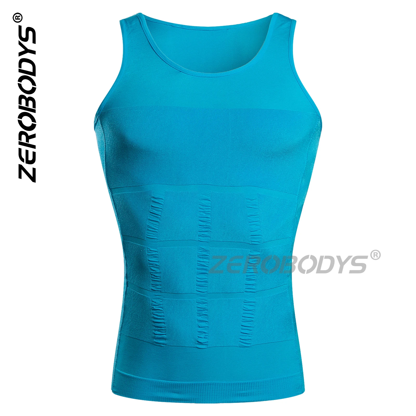 One Dropshipping W006 Body Shaping Vests Shaperware Compression Shirts for Men