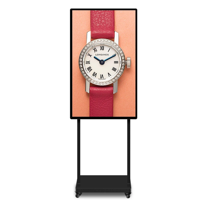 Custom Indoor Floor Stand Interactive Video Digital Display Vertical TV AD Machine LCD Touch Screen Advertising Player