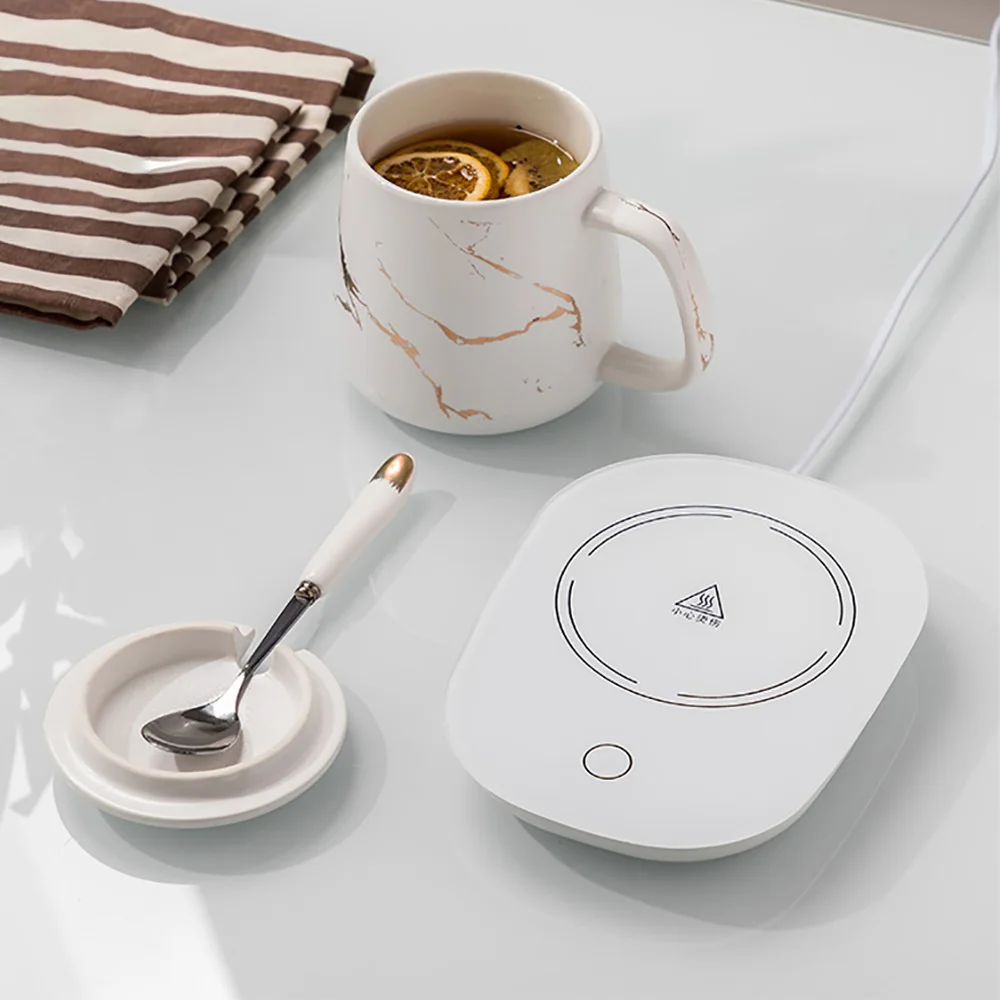Portable Coffee Mug Warmer USB Smart Constant Temperature 55 degree New Auto Electronic Cup For Home