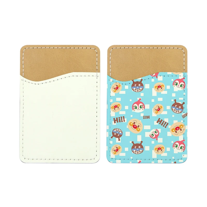 DIY Sublimation Blank Leather Card Holder Wallet for Mobile phone
