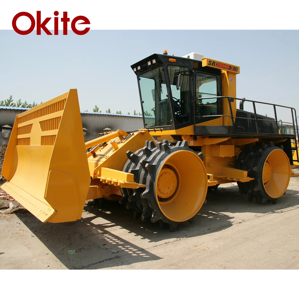 Garbage Compactor Truck Landfill Compactor  Garbage Compactor Truck For Sale