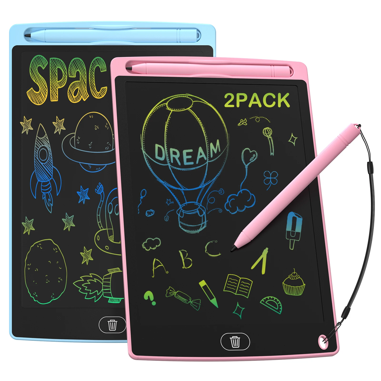 Reusable Children Electronic Digital 8.5 Inch Board Writing Pad Drawing Board LCD Writing Tablet For Kids