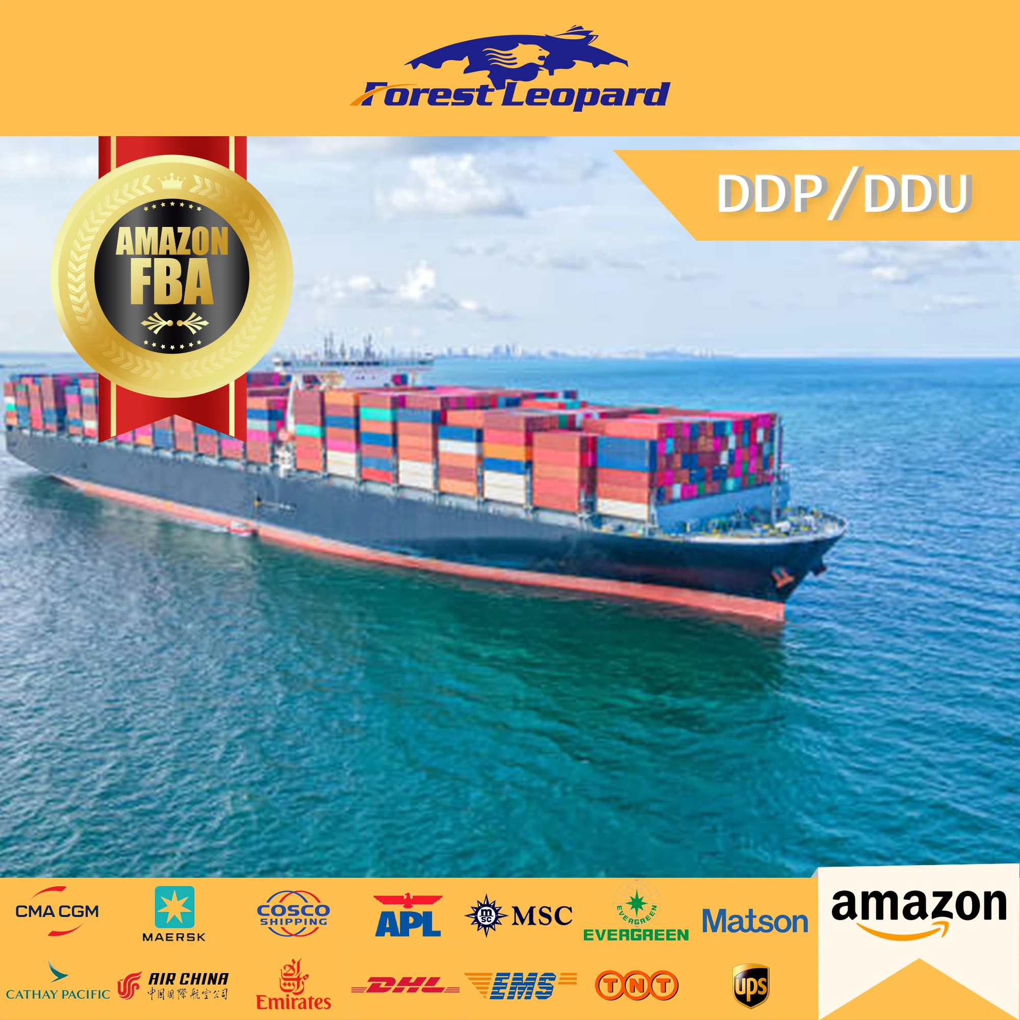 freight forwarder china to usa fba uk shipping agent China to Australia/usa/ca/uk LCL Amazon FBA international logistics