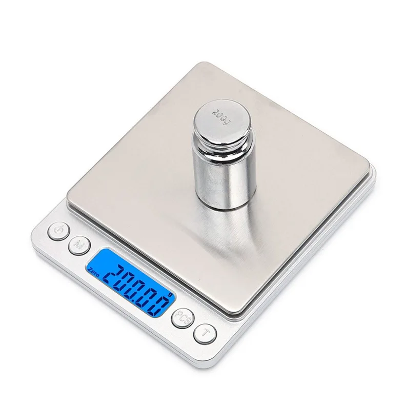 500g/1kg/2kg/3kg 0.1g 0.01g Basculas Digital Weight Scale Kitchen Weighing Scales Mini Jewelry Coffee Gold Gram Scale