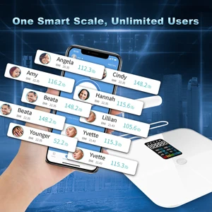 Lepulse P1 механические весы для ванной умный анализатор веса тела цифровые