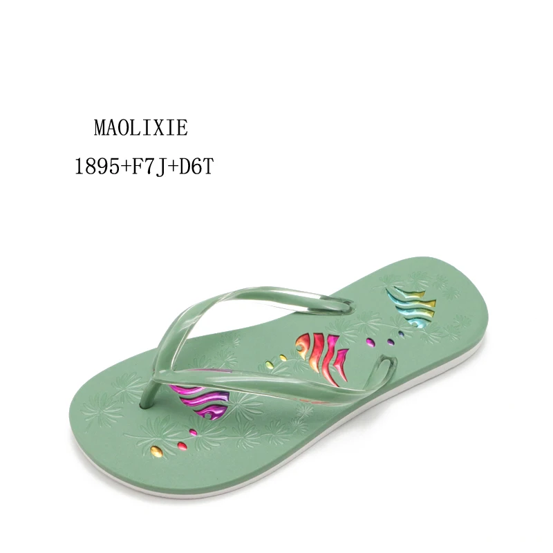 Custom Ladies Flip-flops Shoes Slipper Women Wedge Chappal Flip Flops Slippers Sandals