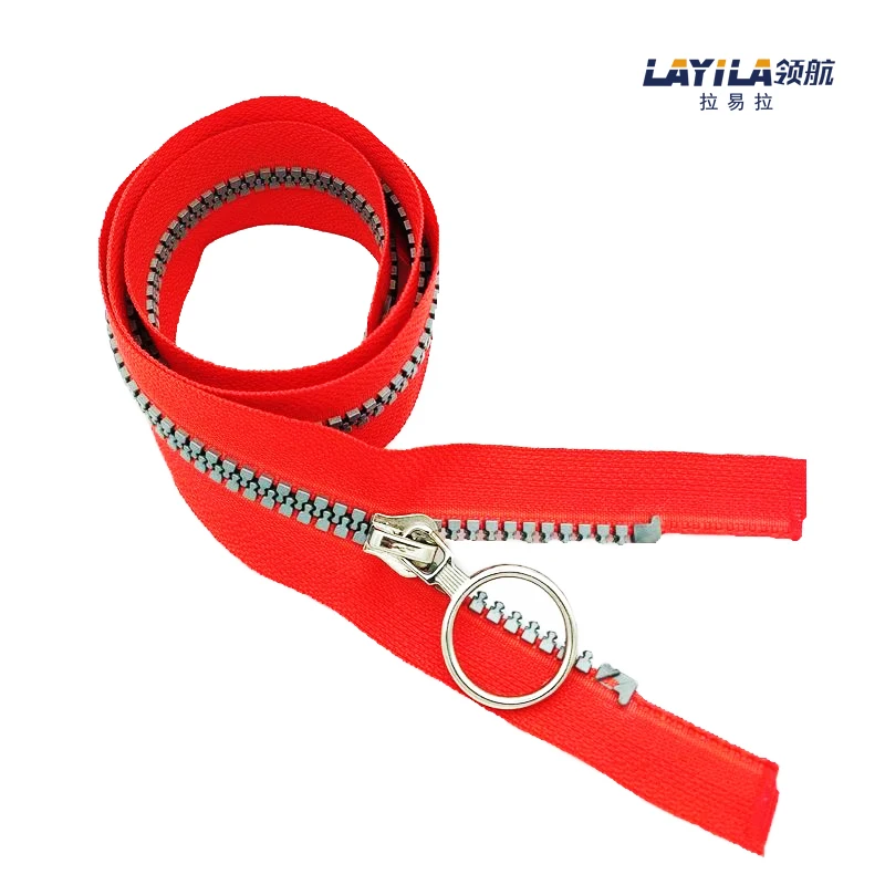 Big Teeth Plastic Zipper Fancy  Zip For Clothes