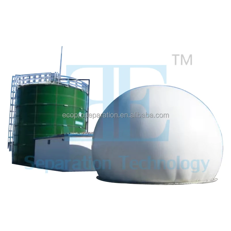 Biogas Tank Enamel Assembled Tank Anaerobic Digestion Enamel Water Tank Maintenance Free