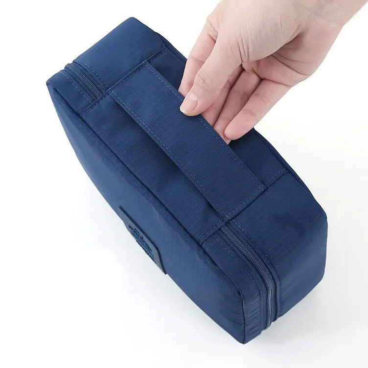 Waterproof custom logo makeup pouch face mask bags packaging blank cosmetic bags