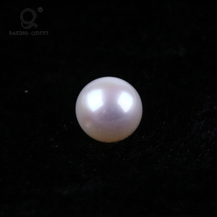 Wholesale AA Natural White Chinese Akoya Saltwater Round Pearl Beads