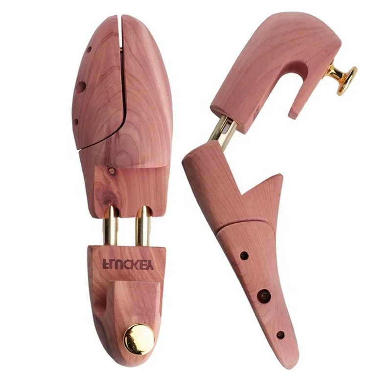 Регулируемые кедровые деревянные обувные деревья LM040 с лавандой