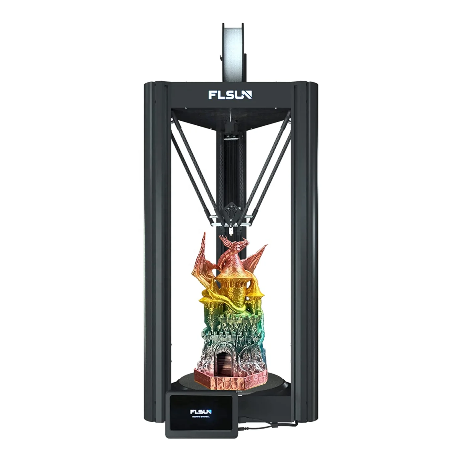 FLSUN Max Print Speed 400mm/s V400 Large Metal Desktop Industrial Delta 3D Printer