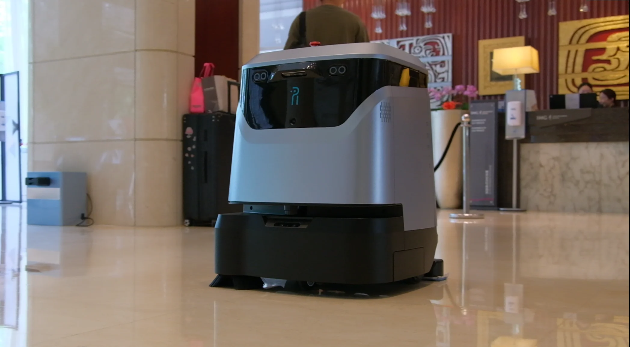 smart intelligent dust pushing floor automatic self cleaning vacuum commercial clean robot sweep mopping robot cleaning floor