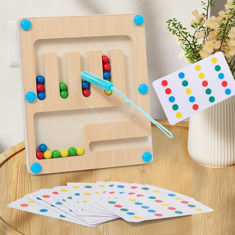 Moving Game Chess Logical Thinking Training Montessori Early Educational Desktop Toy