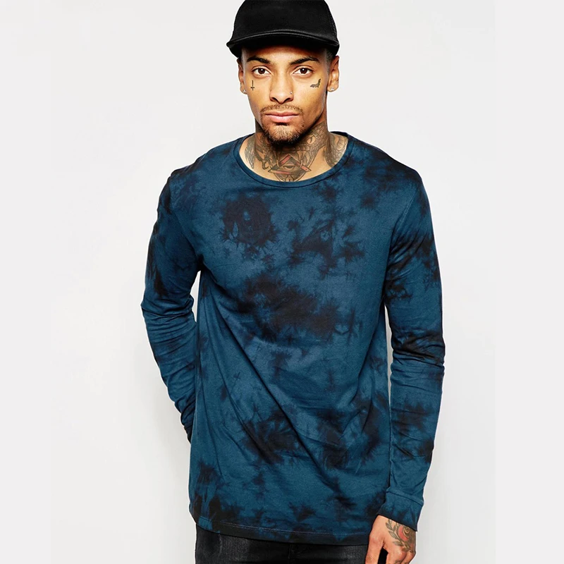 high quality full sleeve t shirt for men longline dry fit long sleeve t shirt men