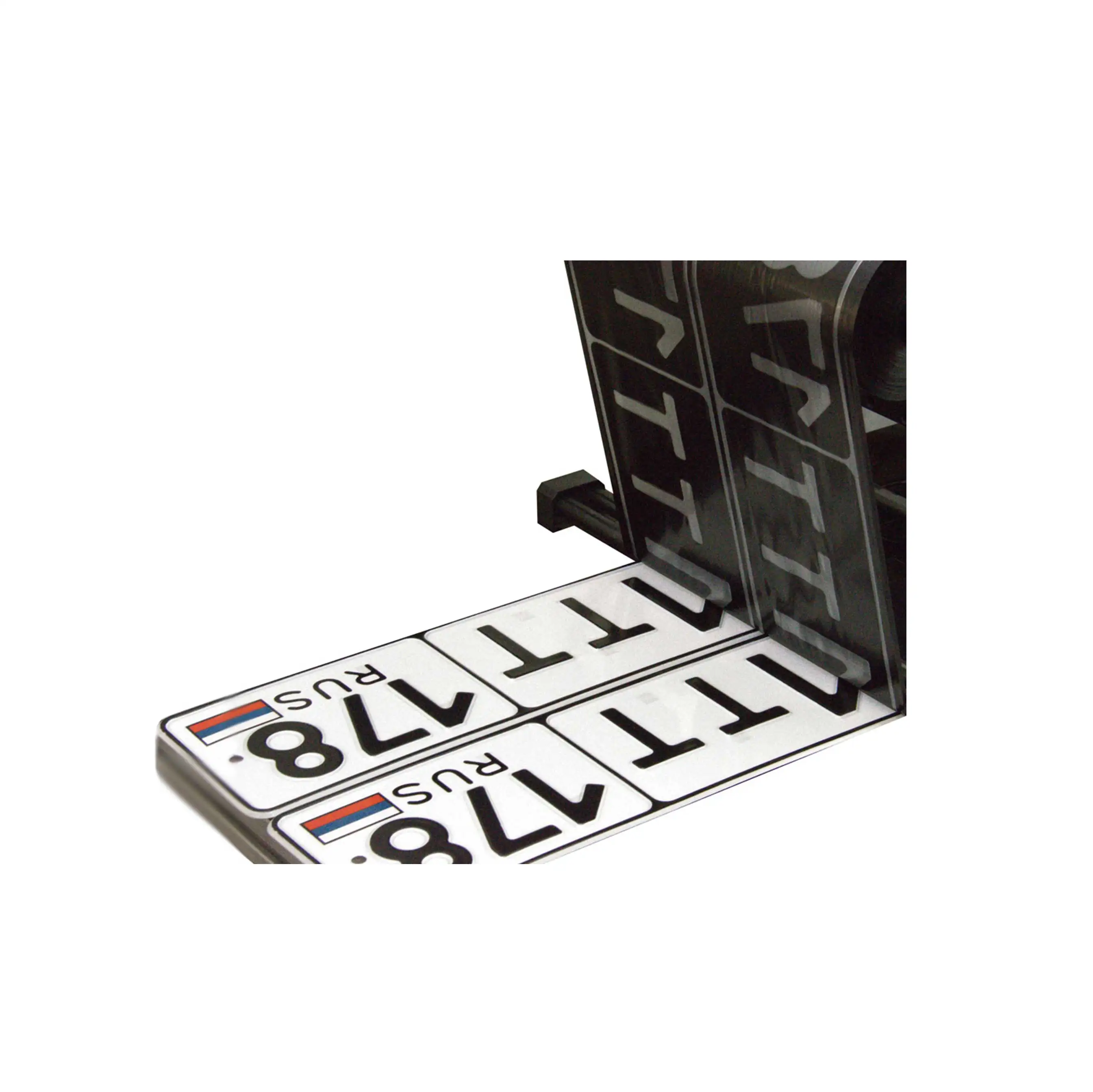 Russia car number license plates