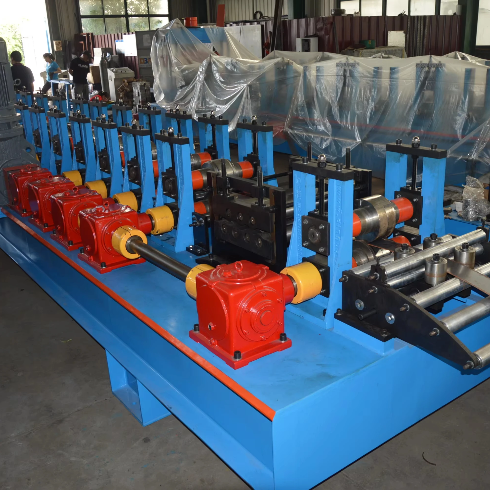 High Performance  Cu Channel Solar Panel Roll Forming Machine for Building Material